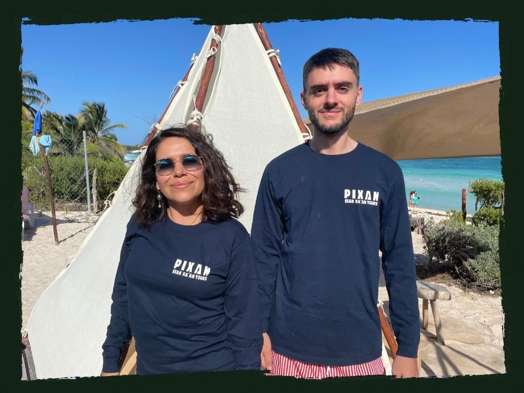 Fundadores de Pixan Ka'an : Yann & Melissa